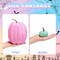 16 Pcs Halloween Fake Pumpkins Decor Fall Colorful (Pastel Color) 7.9"D x 5.9"W x 5.91"H